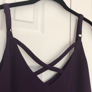 Torrid purple blouse